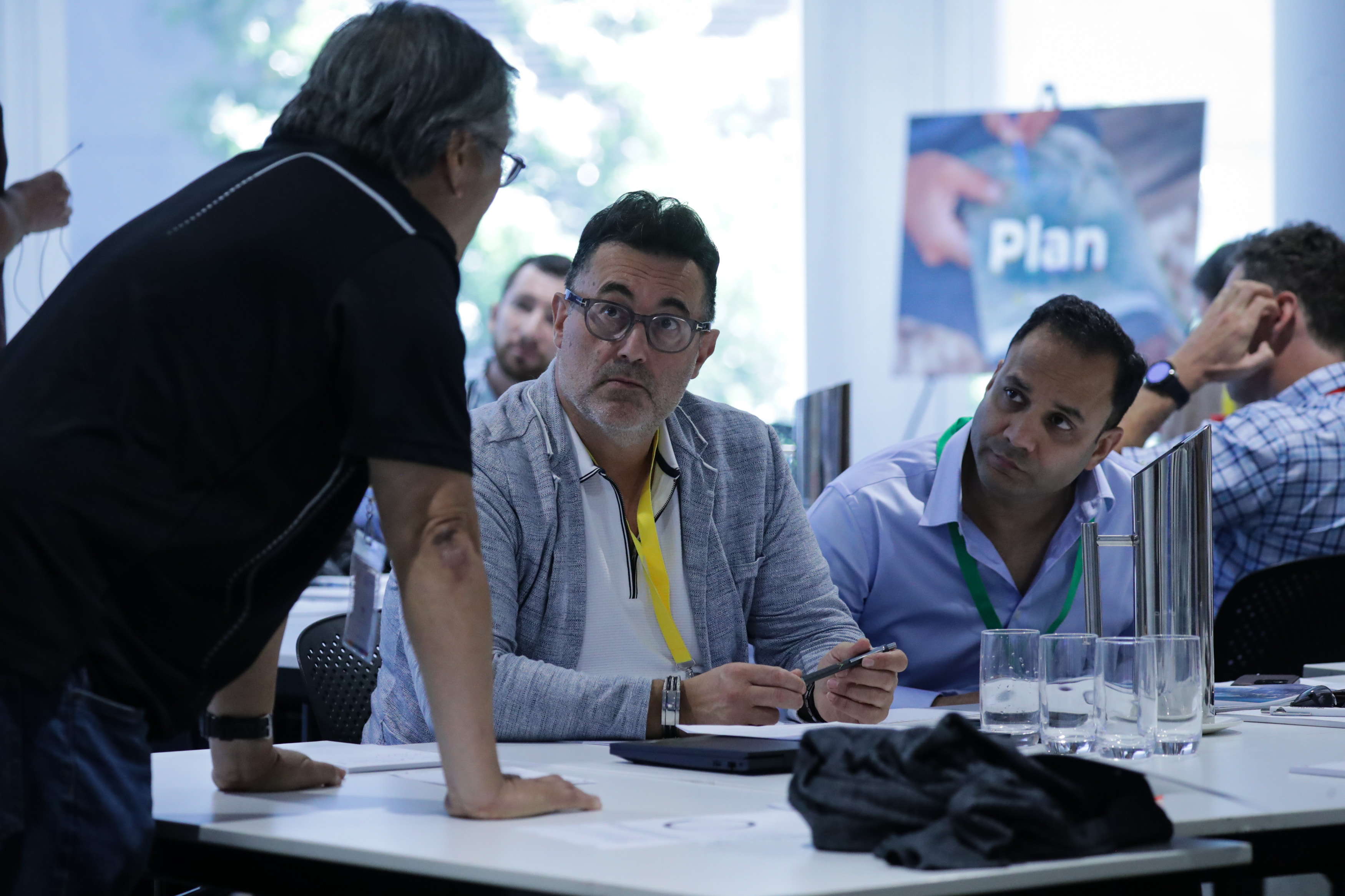 Firm owners planning together during a Sydney workshop